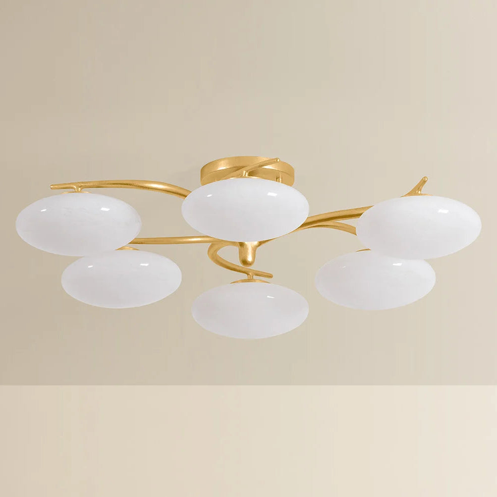 Hudson Valley Lighting Bayberry Small Semi Flush Mount