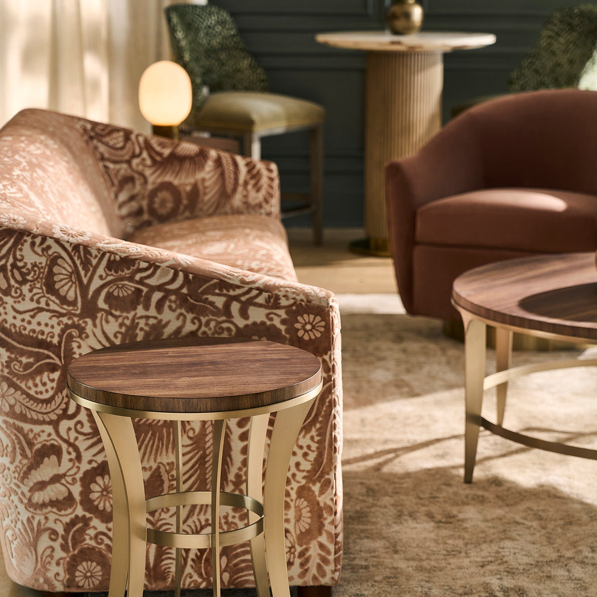 Fairfield Chair The Astoria Round Cocktail Table