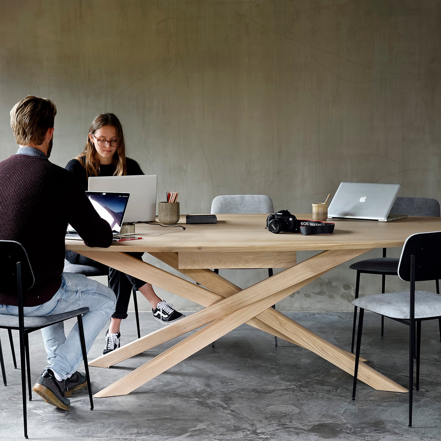 Ethnicraft Mikado Meeting Table