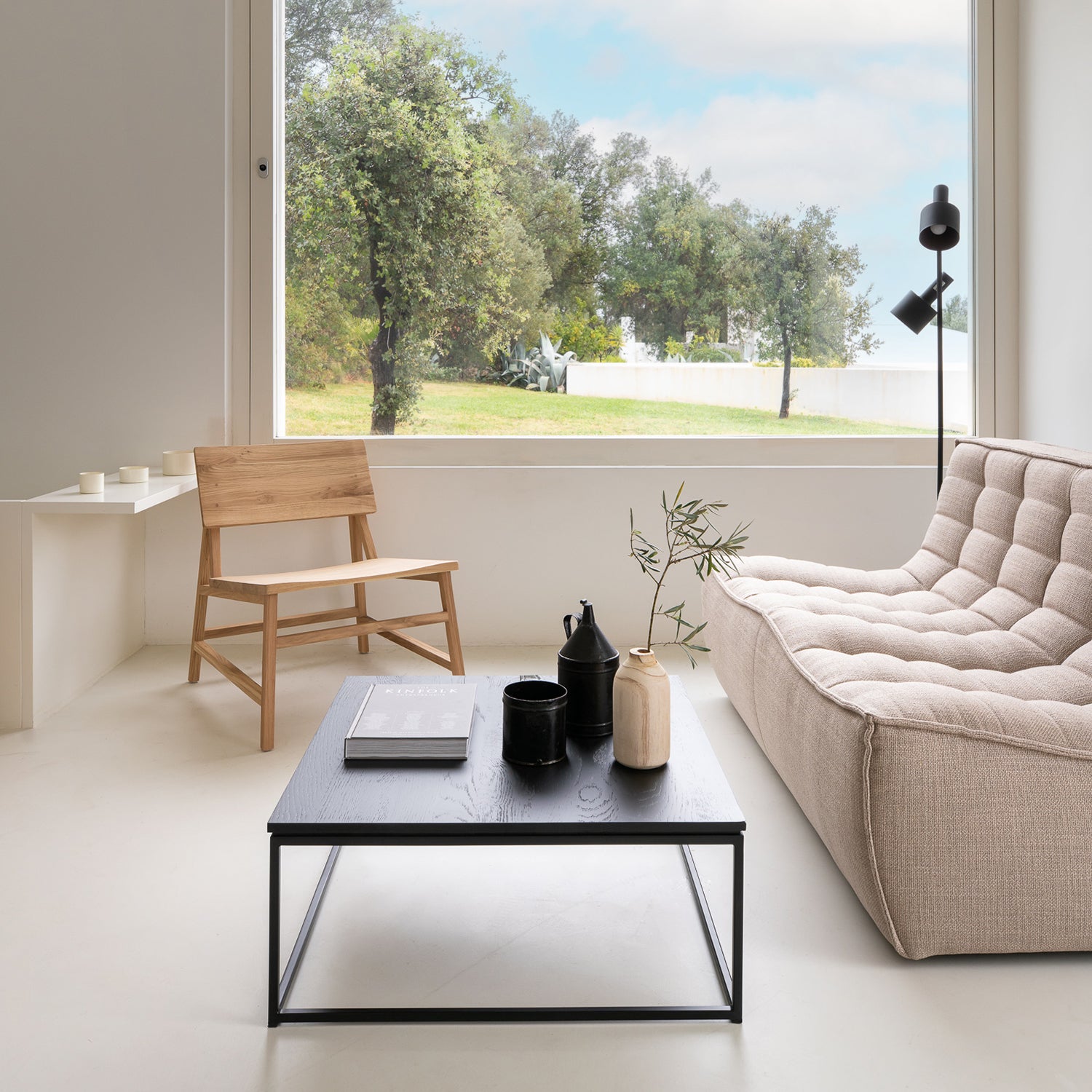 Ethnicraft N2 Lounge Chair Set of 2