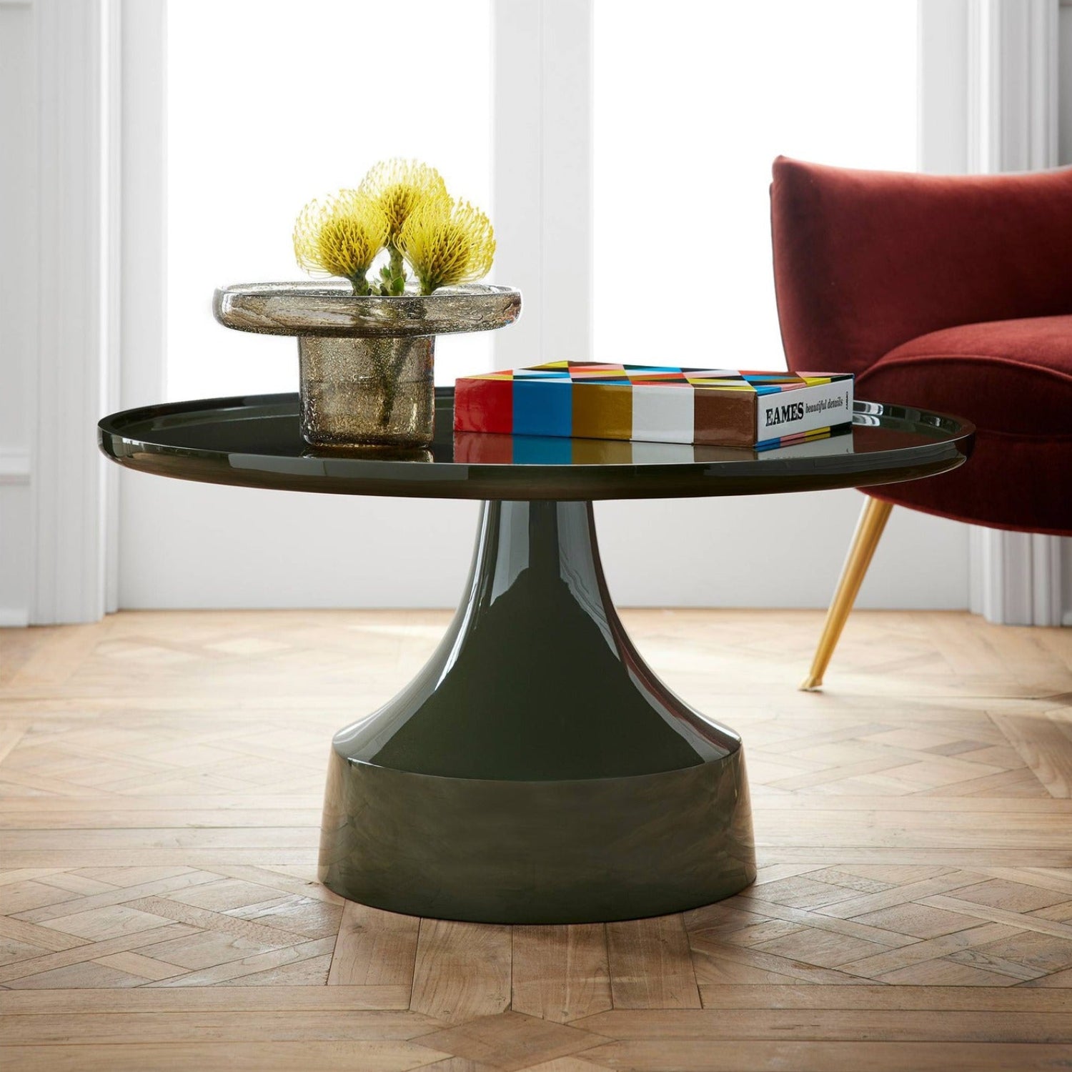 Arteriors Joelie Dark Moss Coffee Table