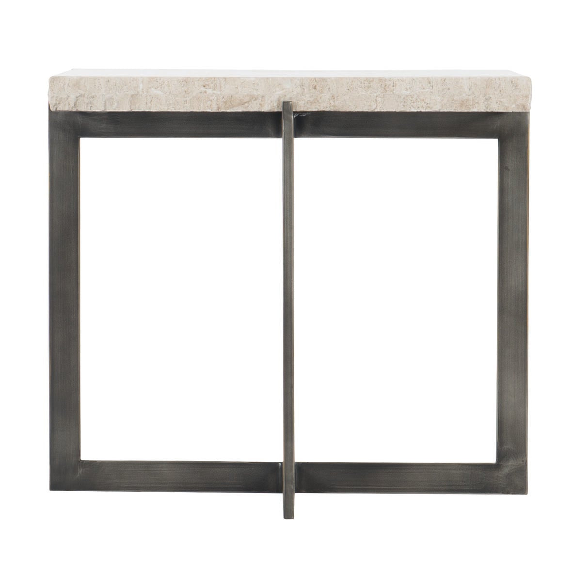 Bernhardt Living Hathaway Metal Bunching Square Cocktail Table