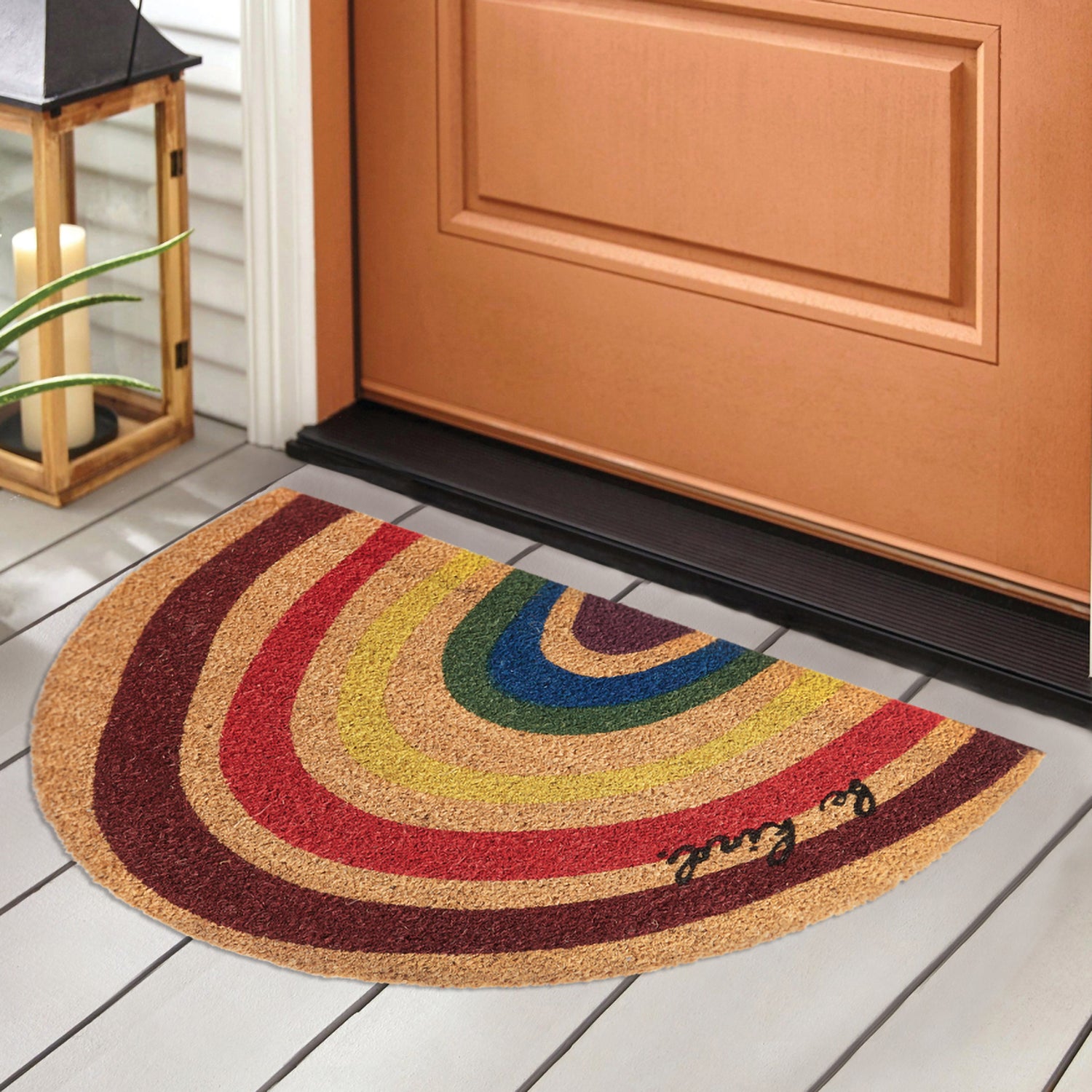 Rainbow Doormat