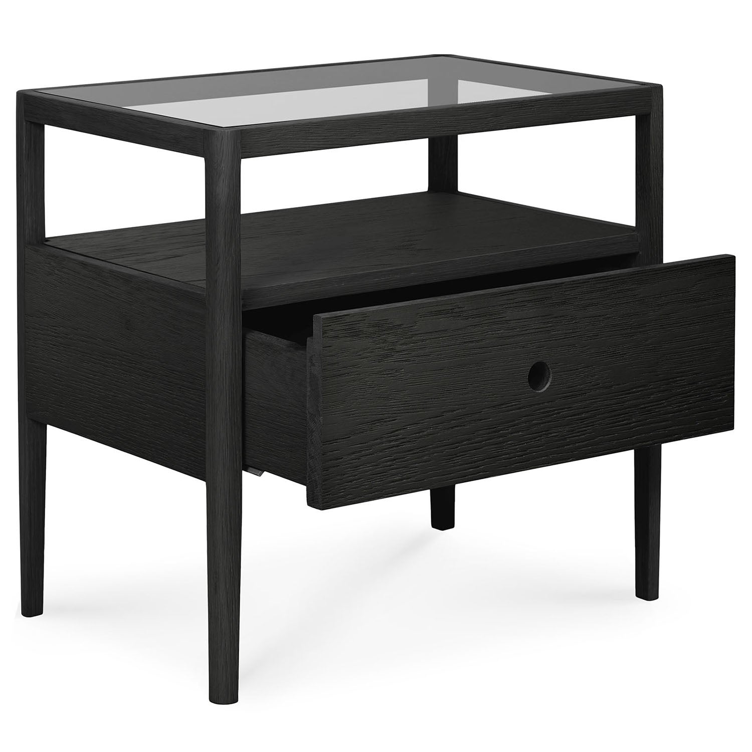 Ethnicraft Spindle Bedside Table Set of 2