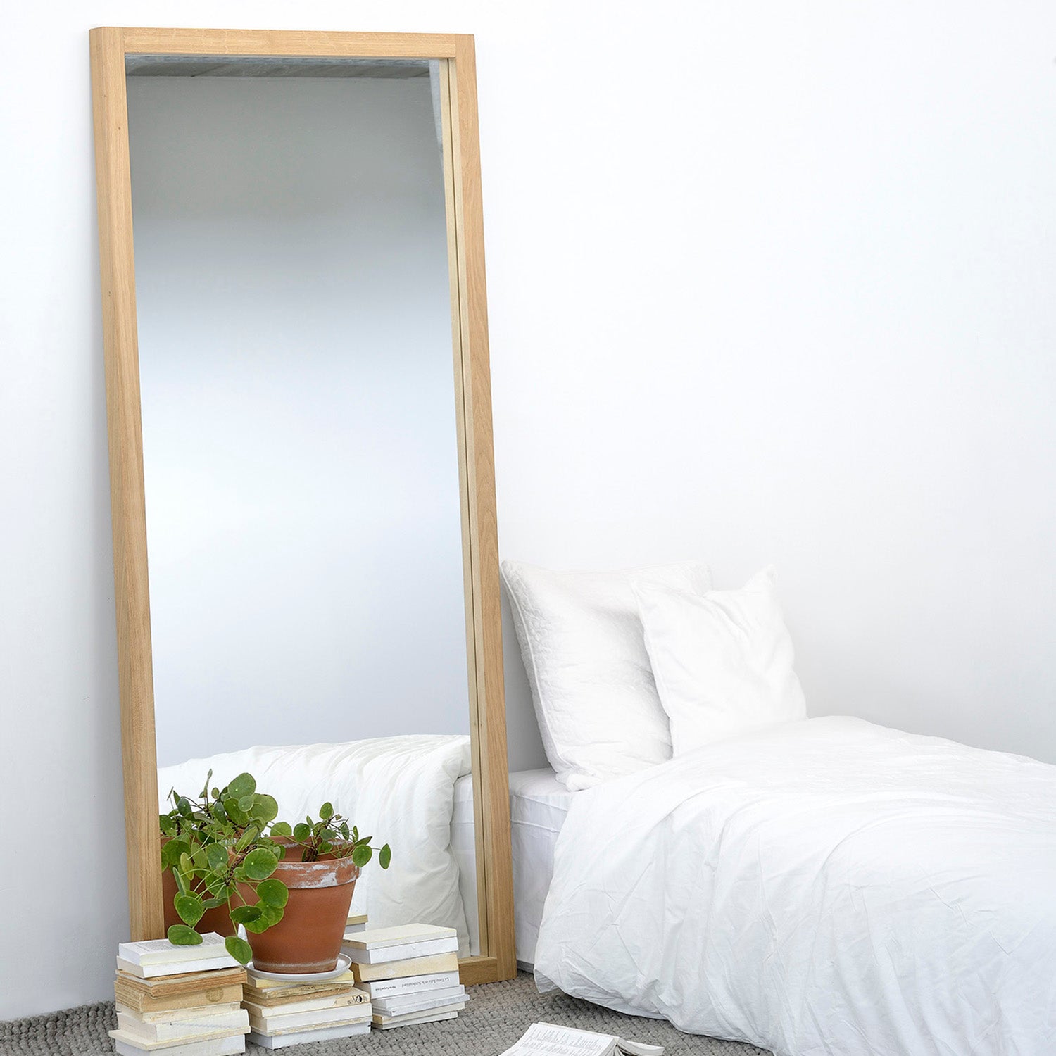 Ethnicraft Light Frame Floor Mirror