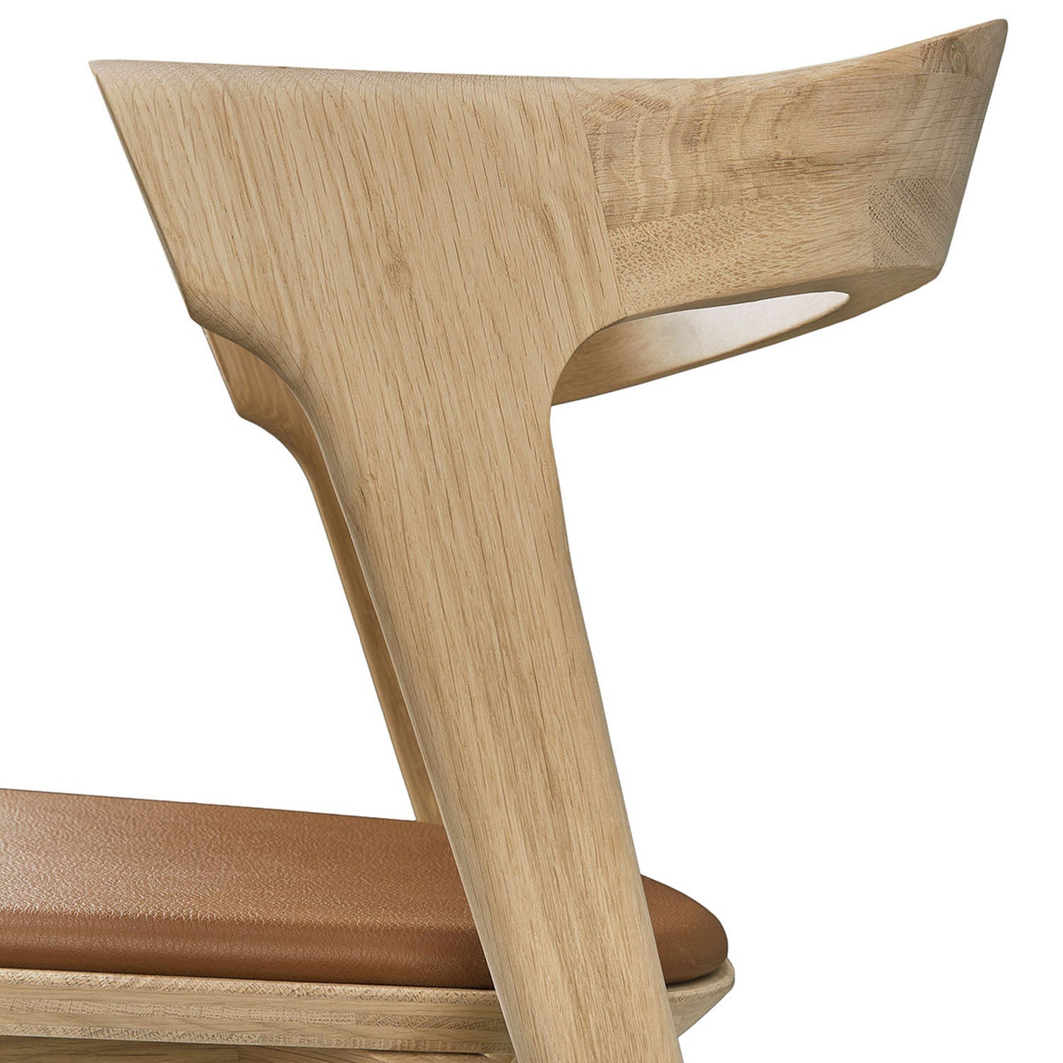 Ethnicraft Bok Upholstered Dining Chair Set of 2