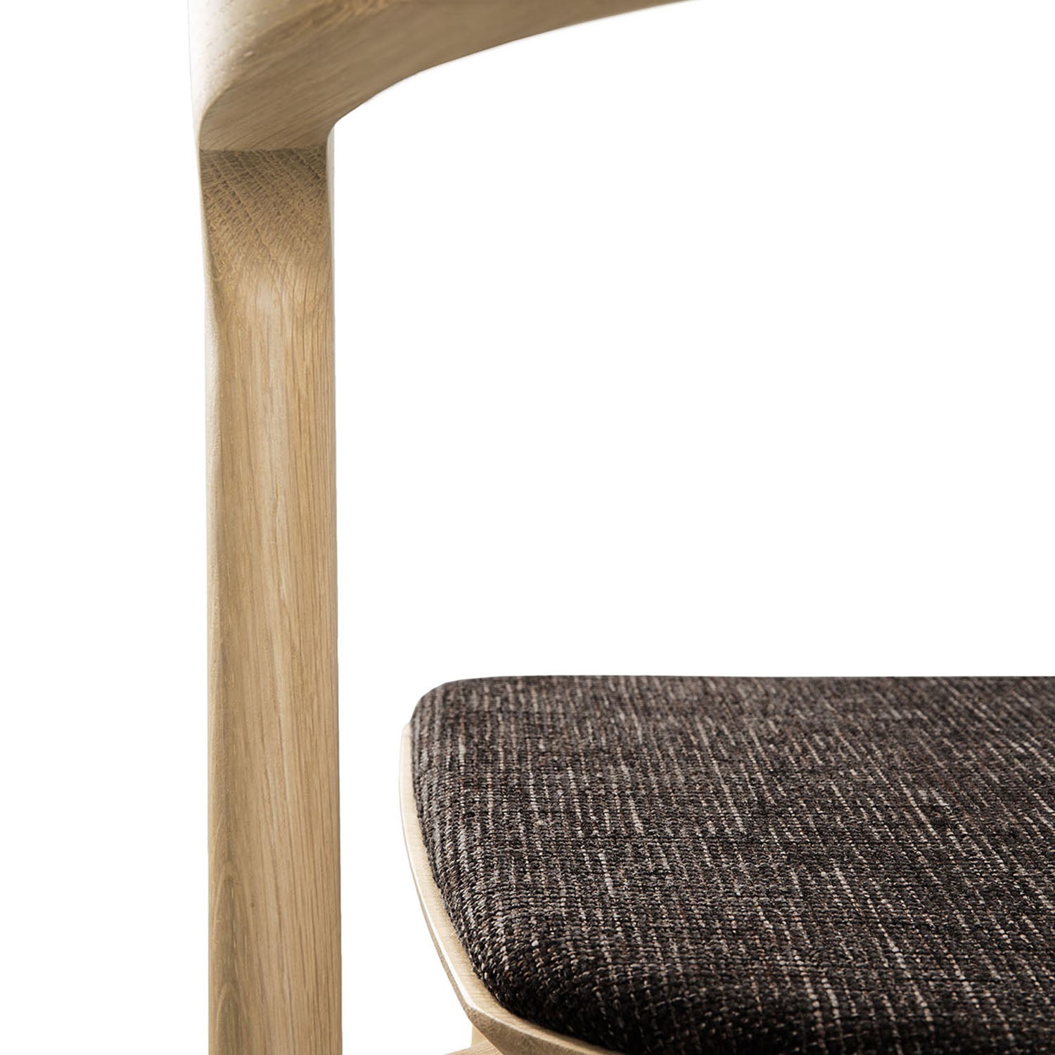 Ethnicraft Bok Upholstered Dining Chair Set of 2