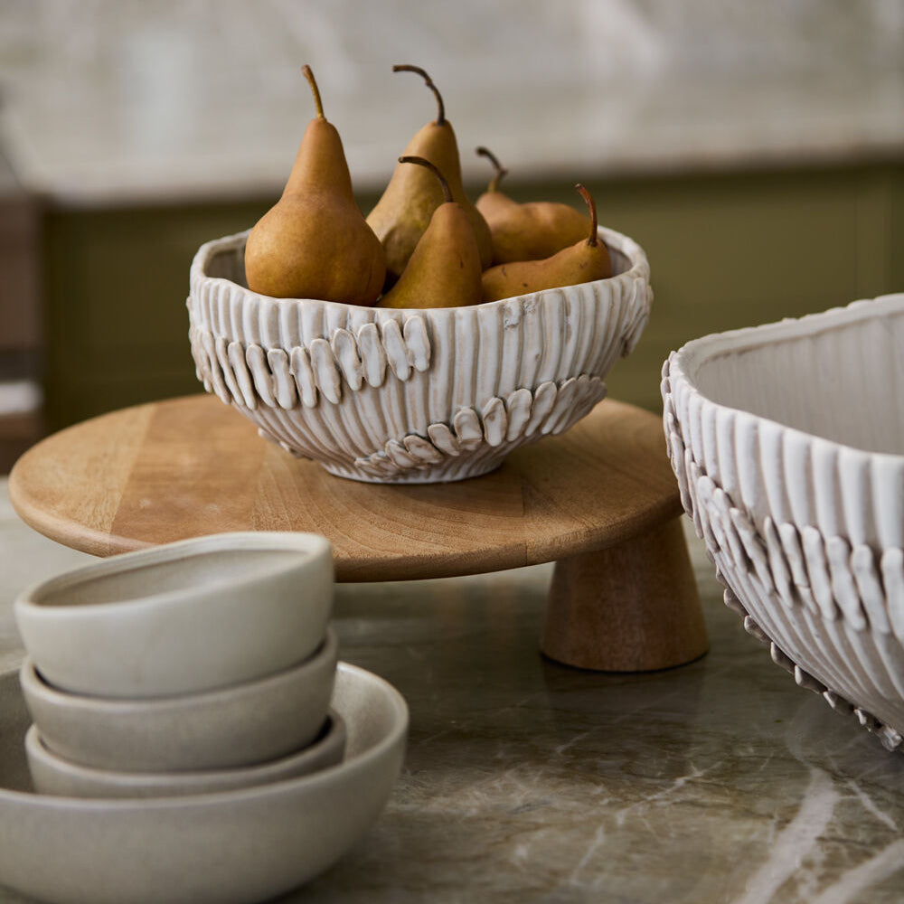 Tagore Bowl shown as a decorative accent piece