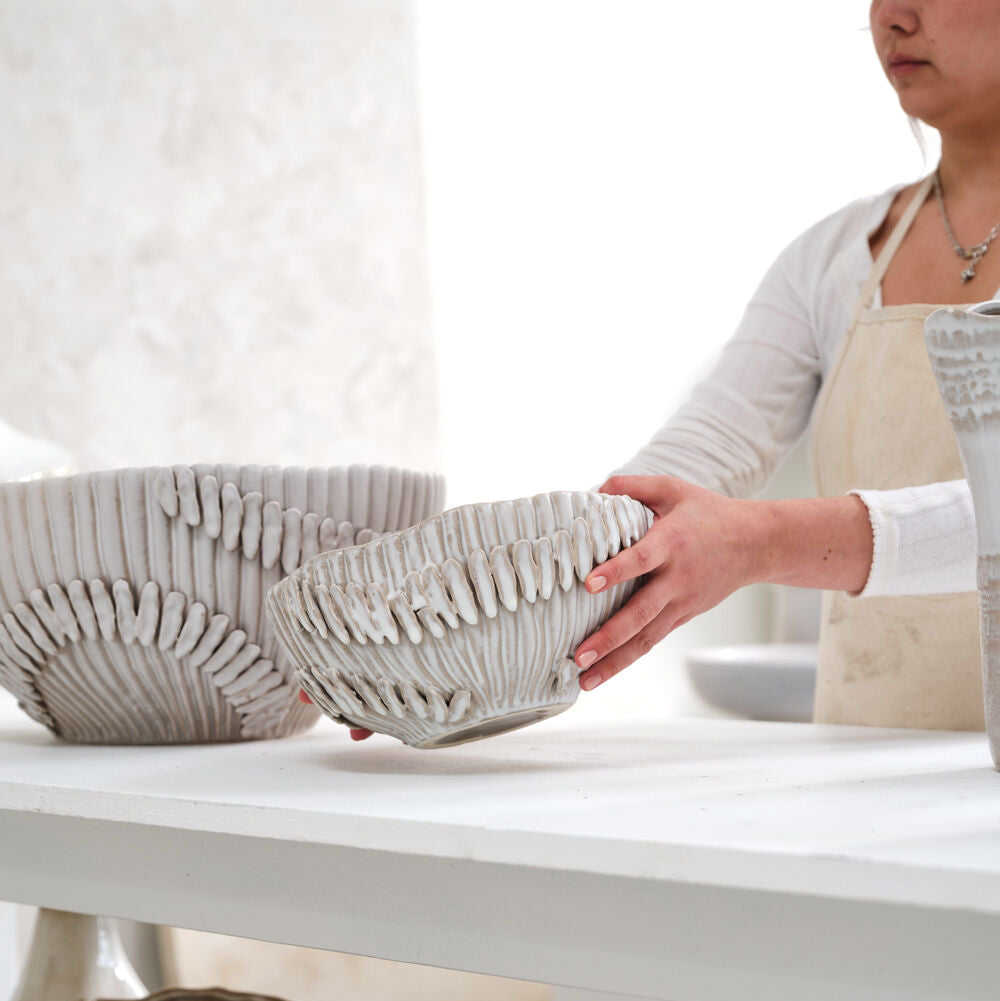 Tagore Bowl styled on a home surface