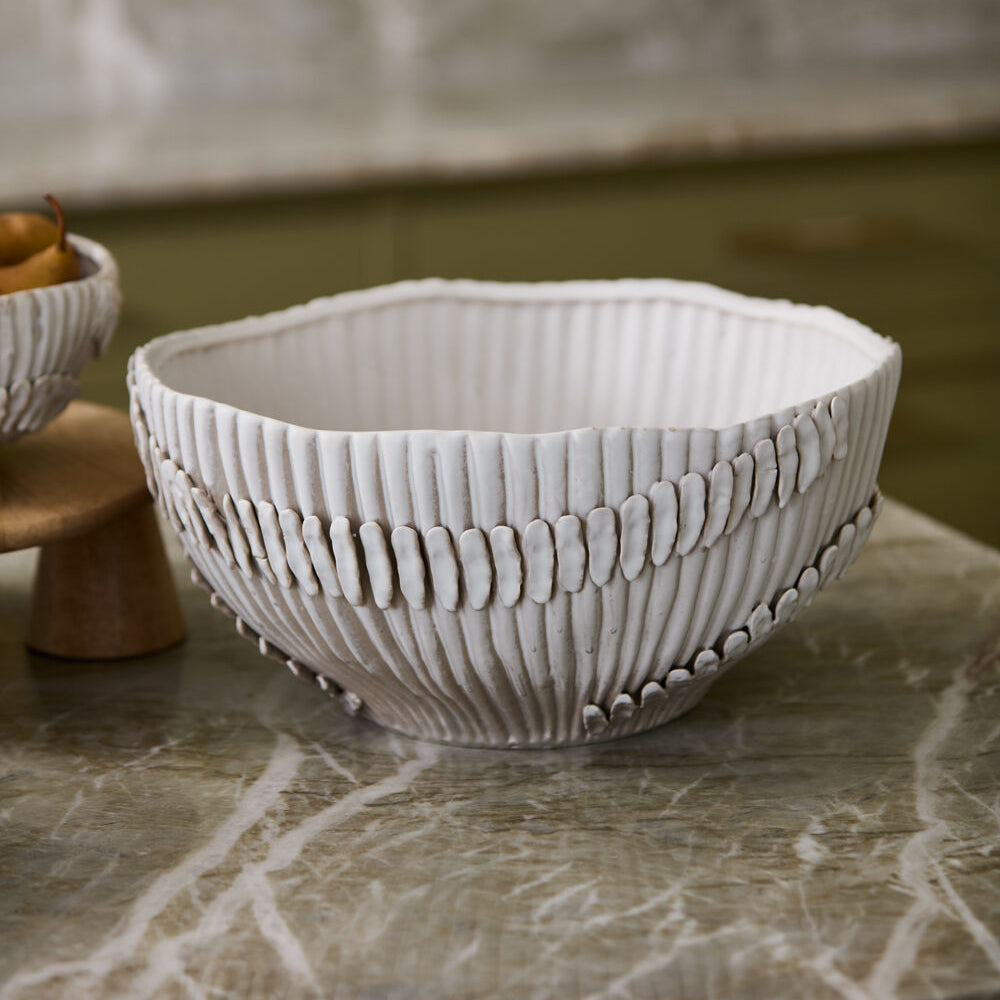 Tagore Bowl arranged with complementary décor