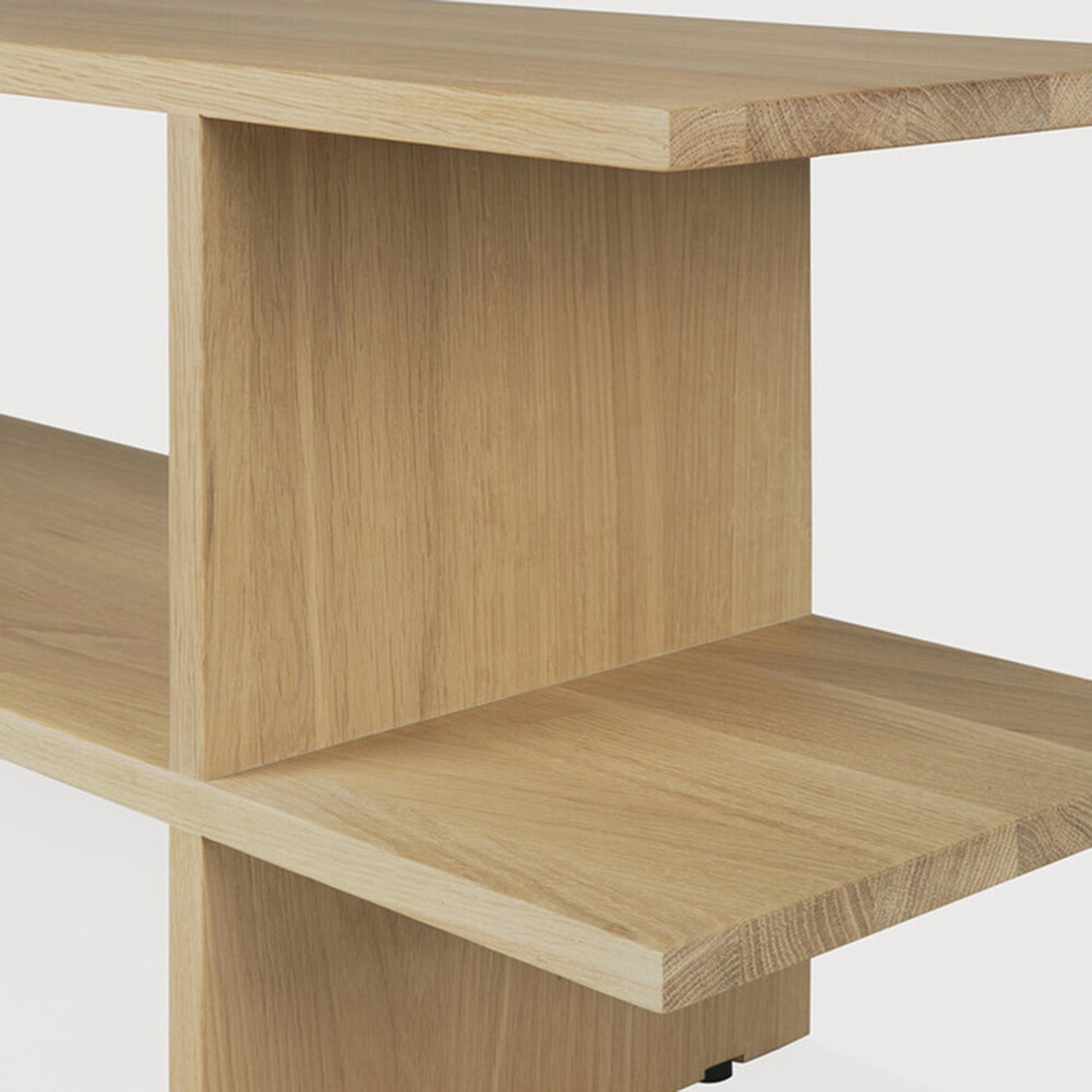 Ethnicraft Kabuki Oak Side Table Set of 2