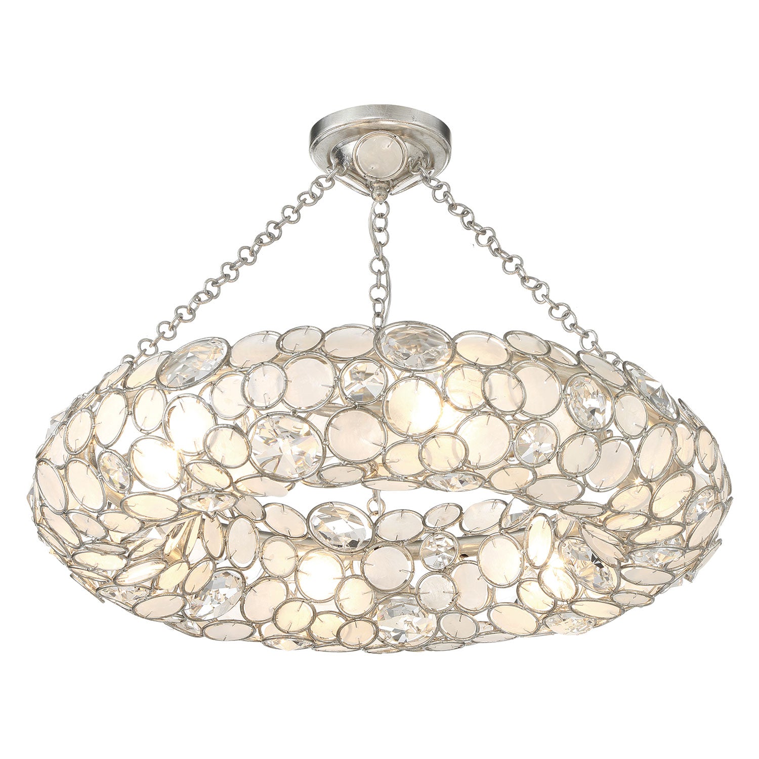 Crystorama Palla Semi Flush Ceiling Mount