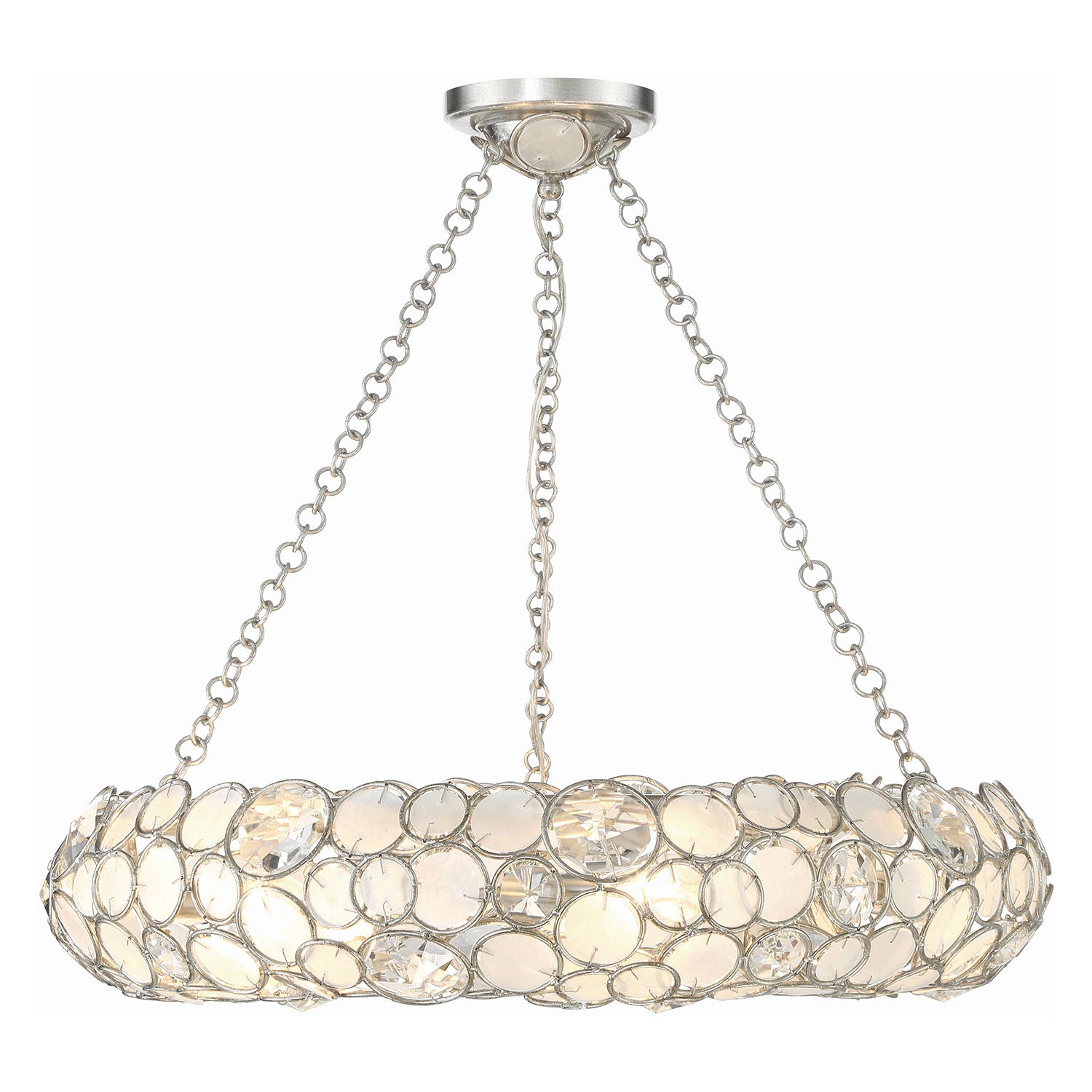 Crystorama Palla Semi Flush Ceiling Mount