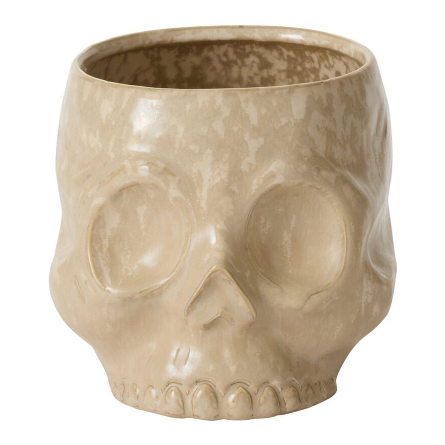 Haunting Skull Pot