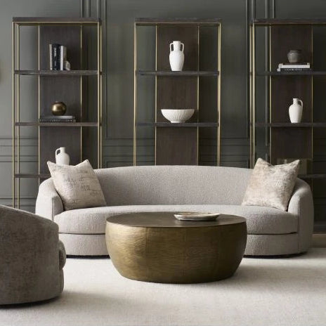 Fairfield Chair x Libby Langdon Wesley Cerused Espresso Etagere