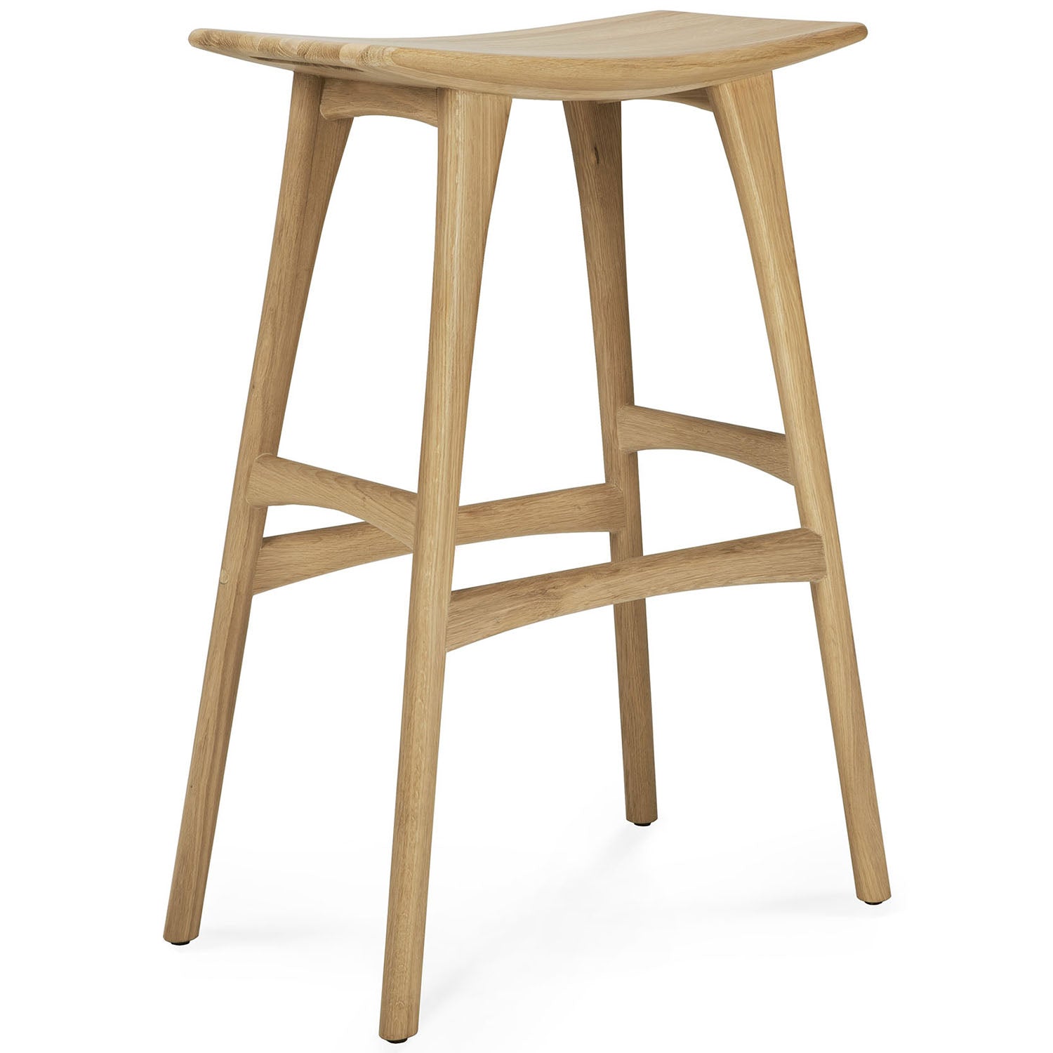 Ethnicraft Osso Bar Stool Set of 2