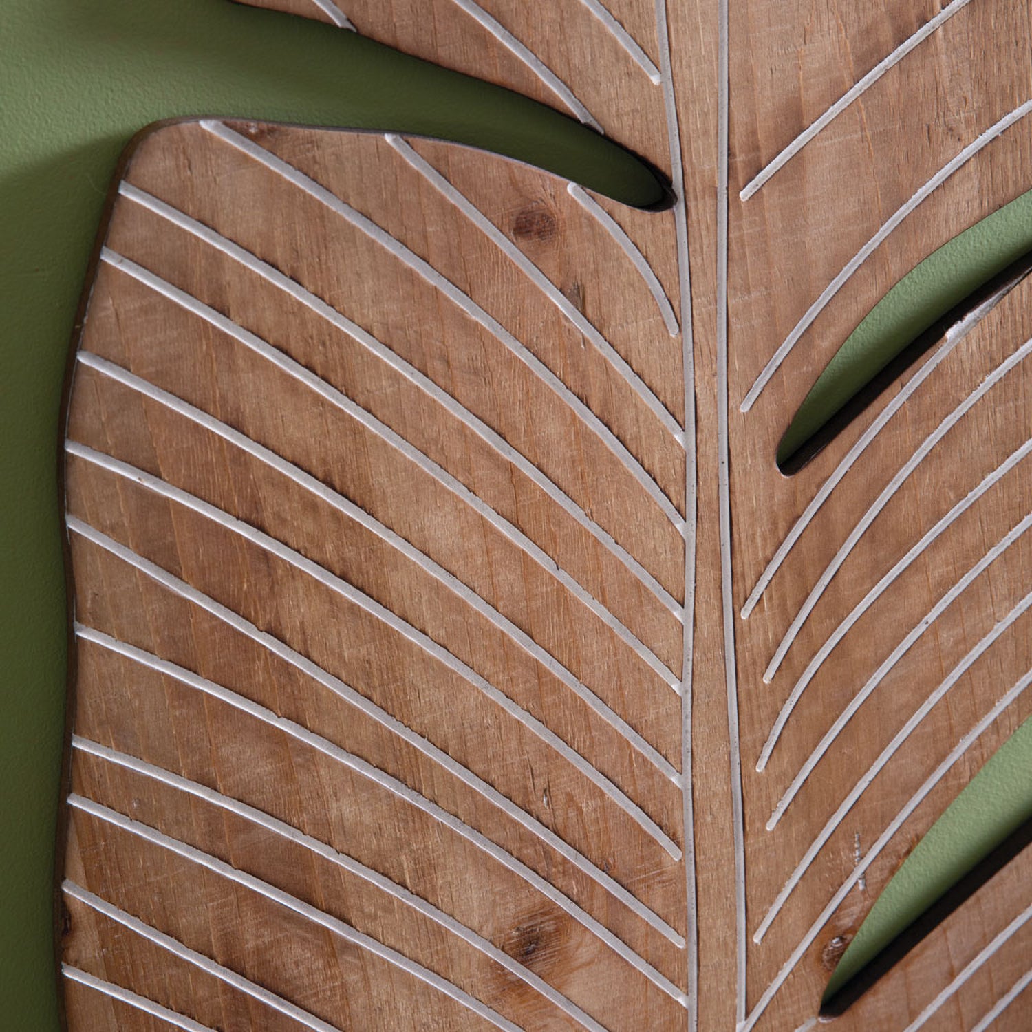 Banana Leaf Wood Wall Art