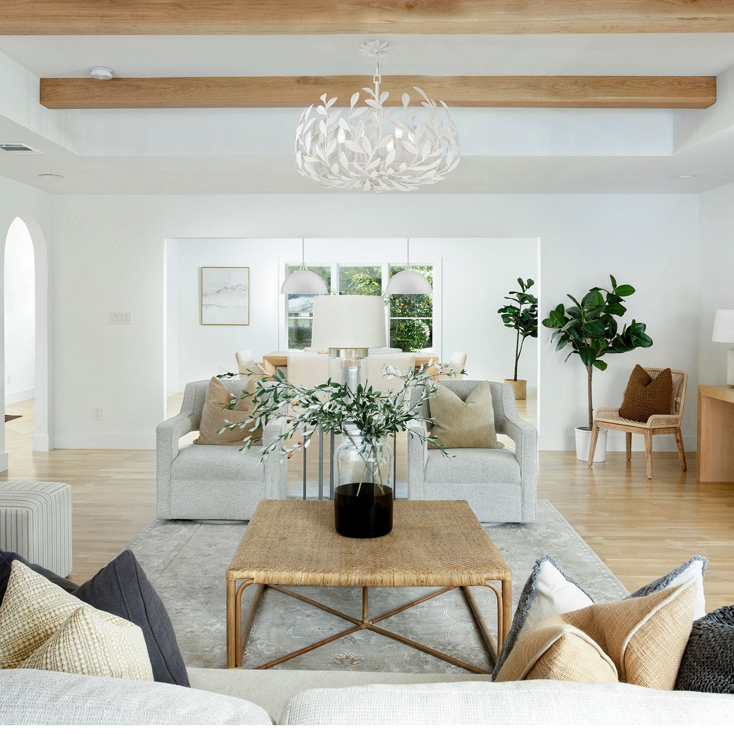 Crystorama Broche 6-Light Chandelier 533