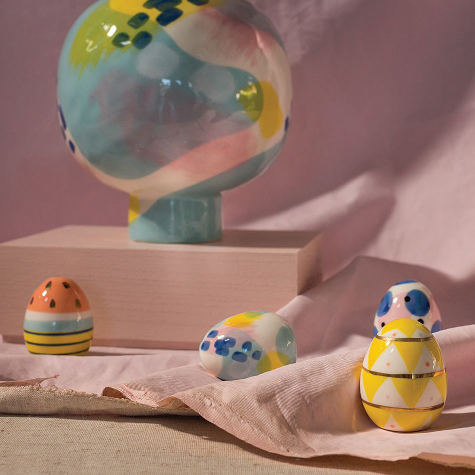 Artistic Easter Egg Set of 4