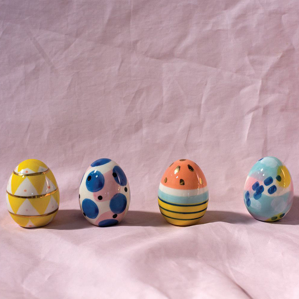 Artistic Easter Egg Set of 4