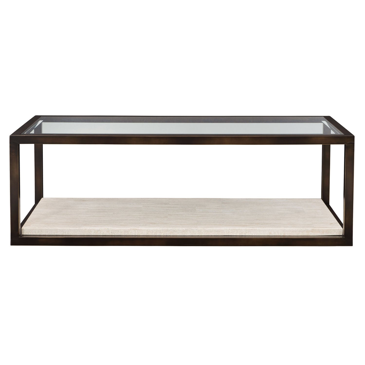 Bernhardt Living Kinsley Rectangular Cocktail Table