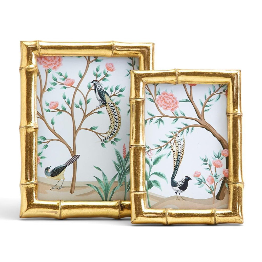 Faux Bamboo Photo Frame Set of 2