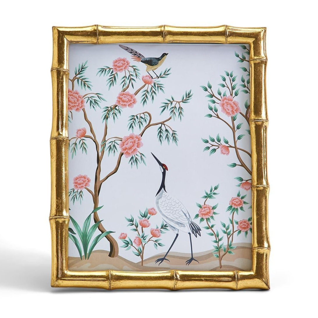 Gold Faux Bamboo Photo Frame