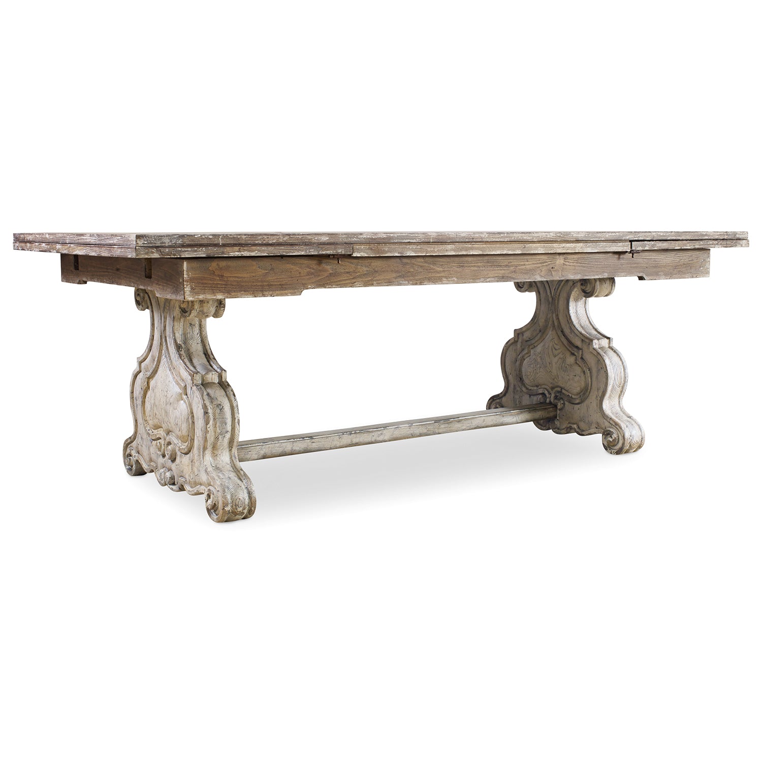 Hooker Furniture Chatelet Refectory Rectangle Trestle Dining Table