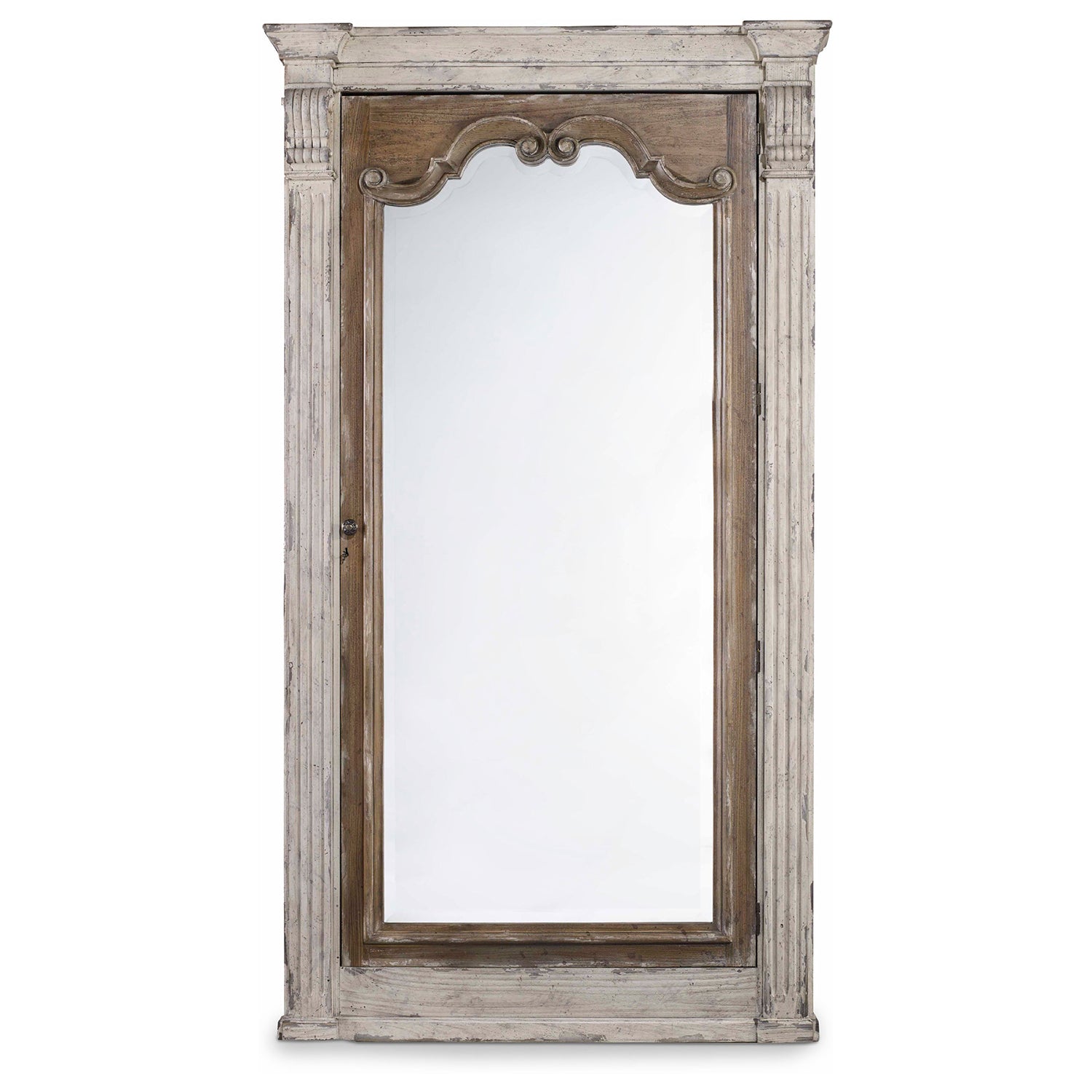 Hooker Furniture Chatelet Floor Mirror w/Jewelry Armoire Storage