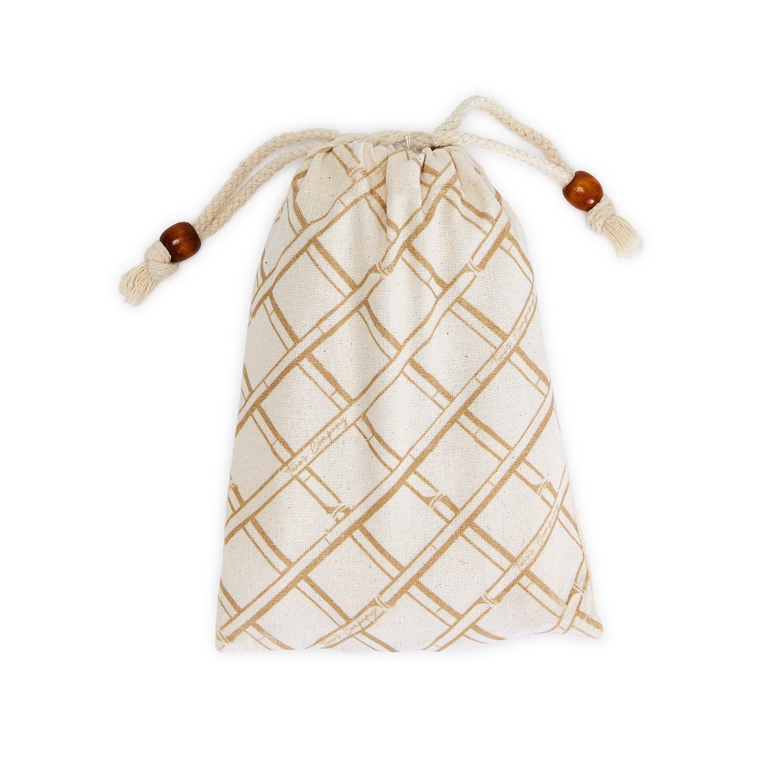 Natural Bamboo Flatware Set of 20