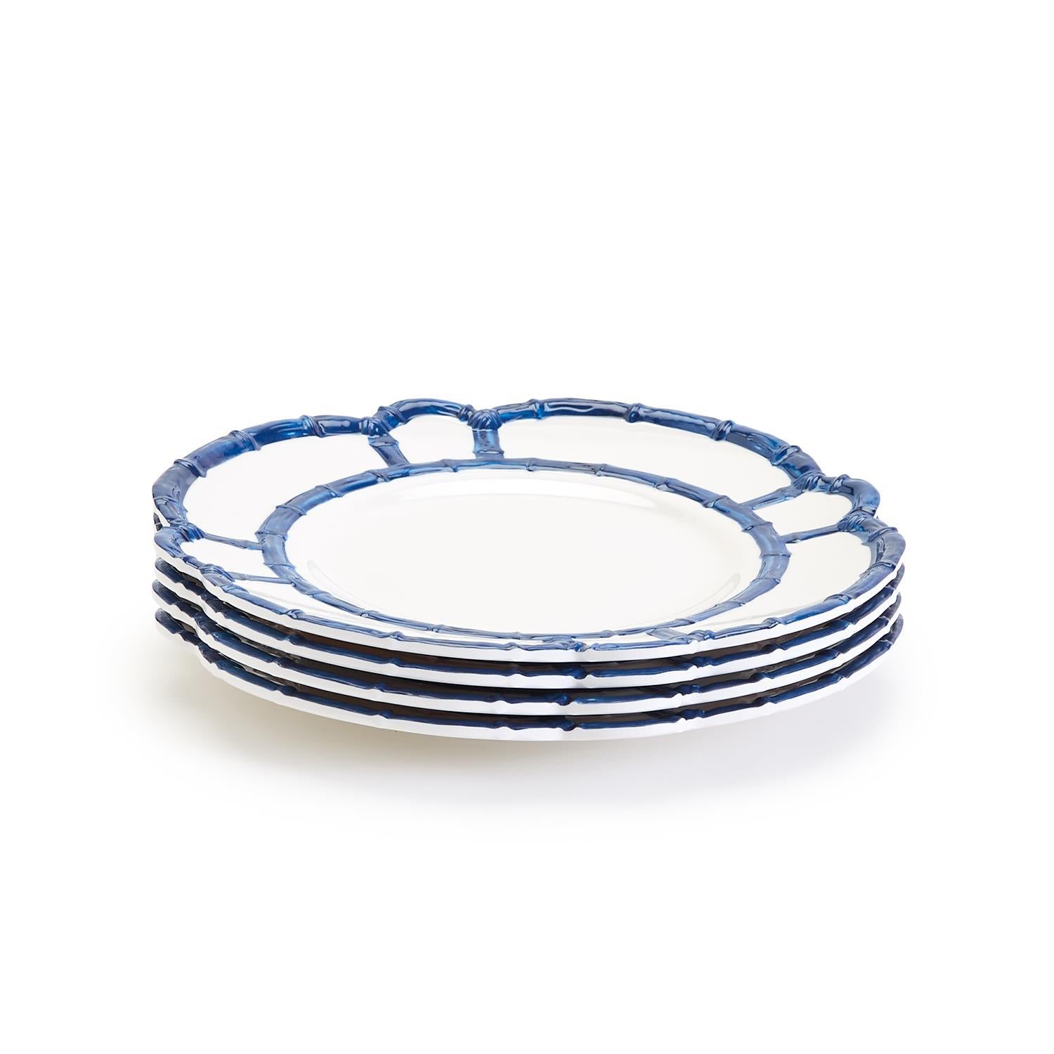 Bamboo Touch Dinner Plate Set of 4