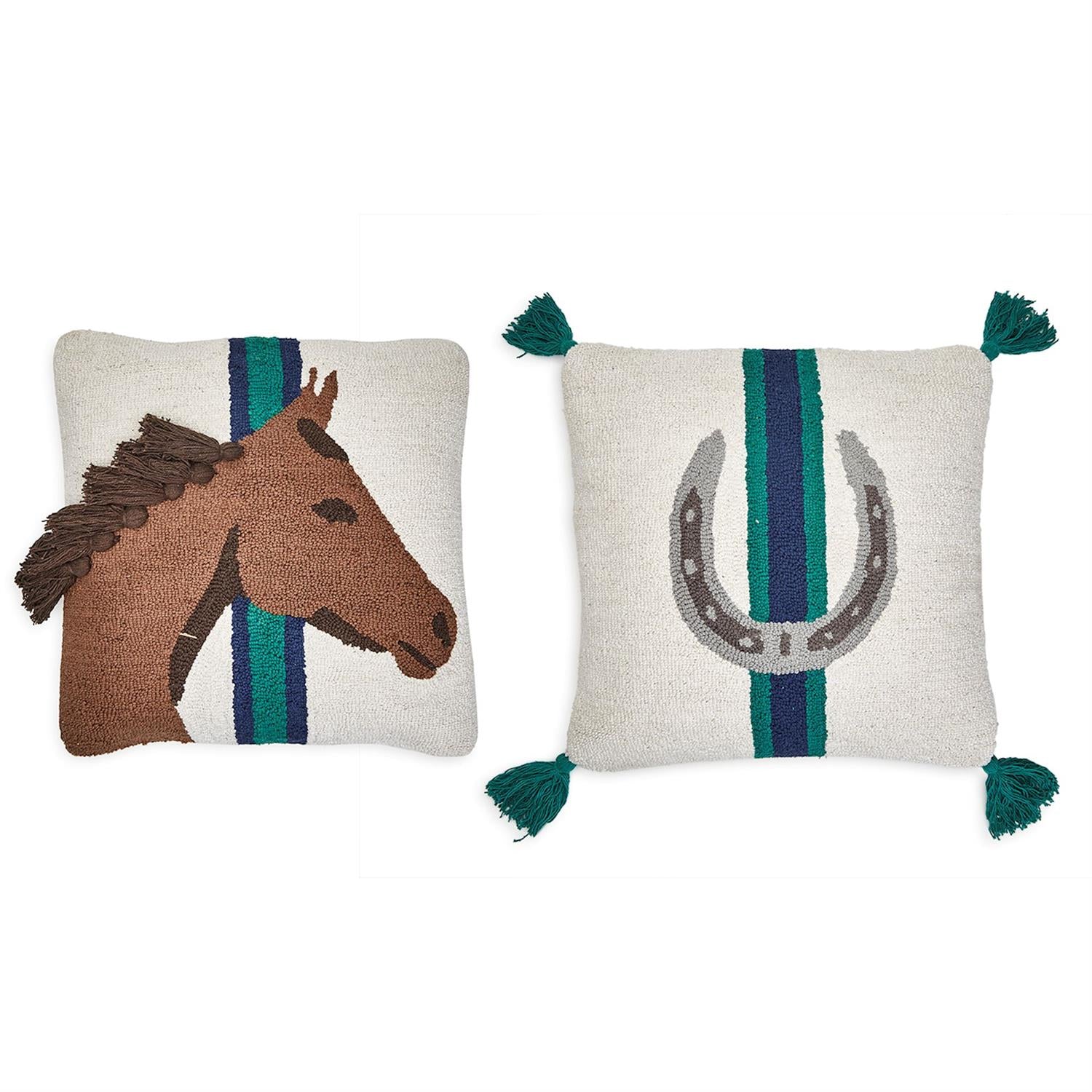 Horse Country Accent Throw Pillow Set of 2