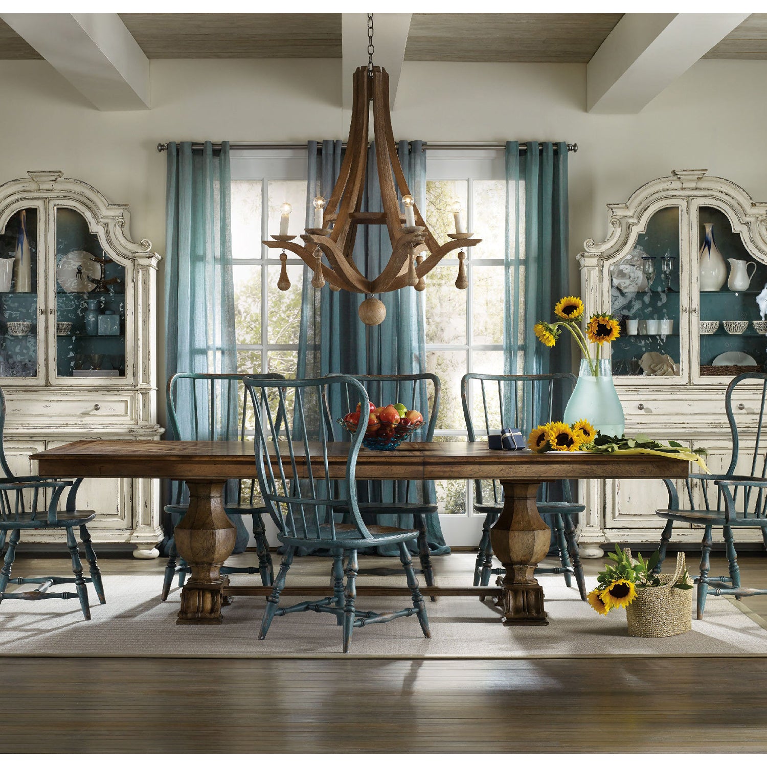 Hooker Furniture Sanctuary Spindle Side Chair Set of 2