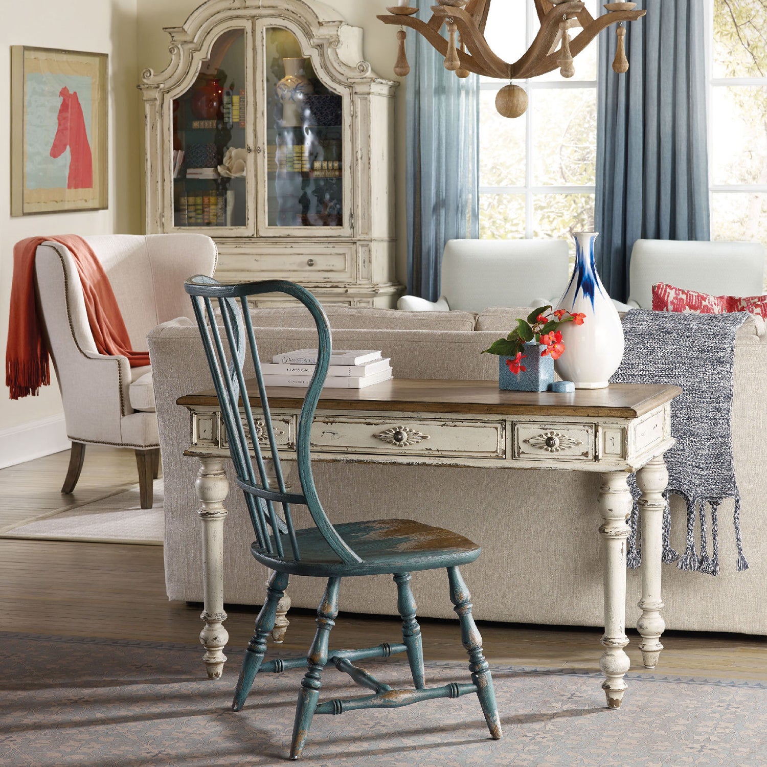 Hooker Furniture Sanctuary Spindle Side Chair Set of 2