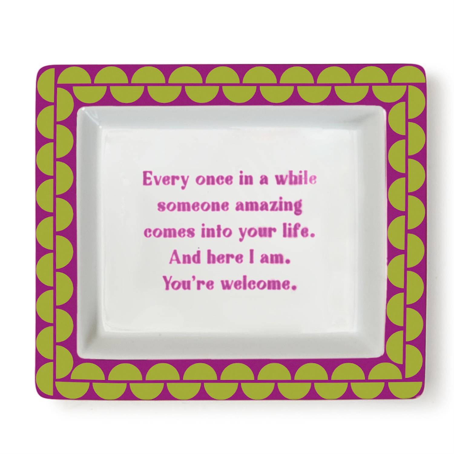 Sassy Wise Saying Desk Tray in Gift Box Set of 6