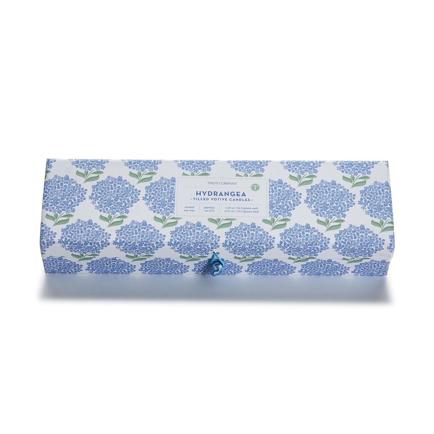 Hydrangea Scented Candle Set of 5