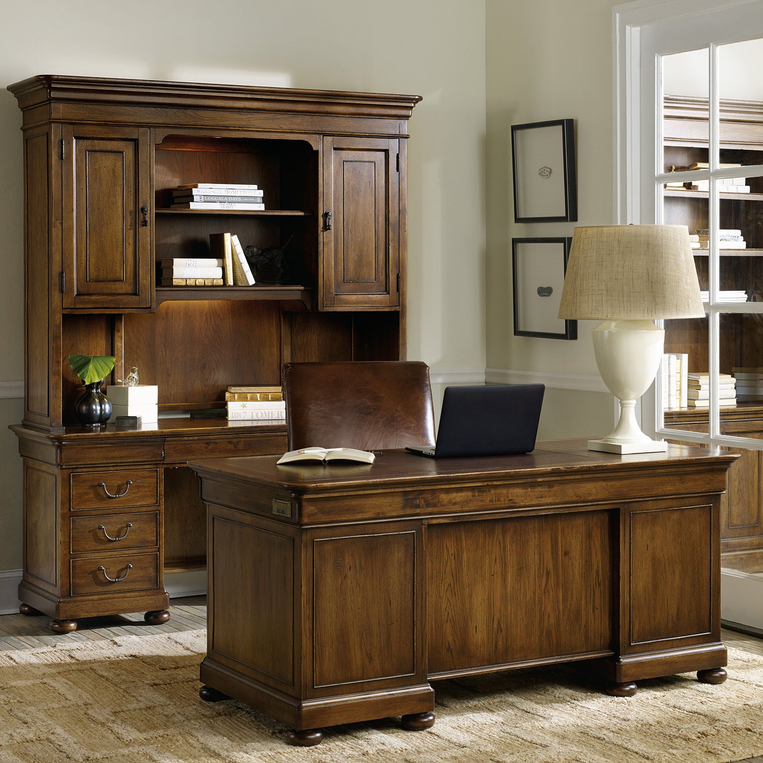 Hooker Furniture Archivist Executive Desk