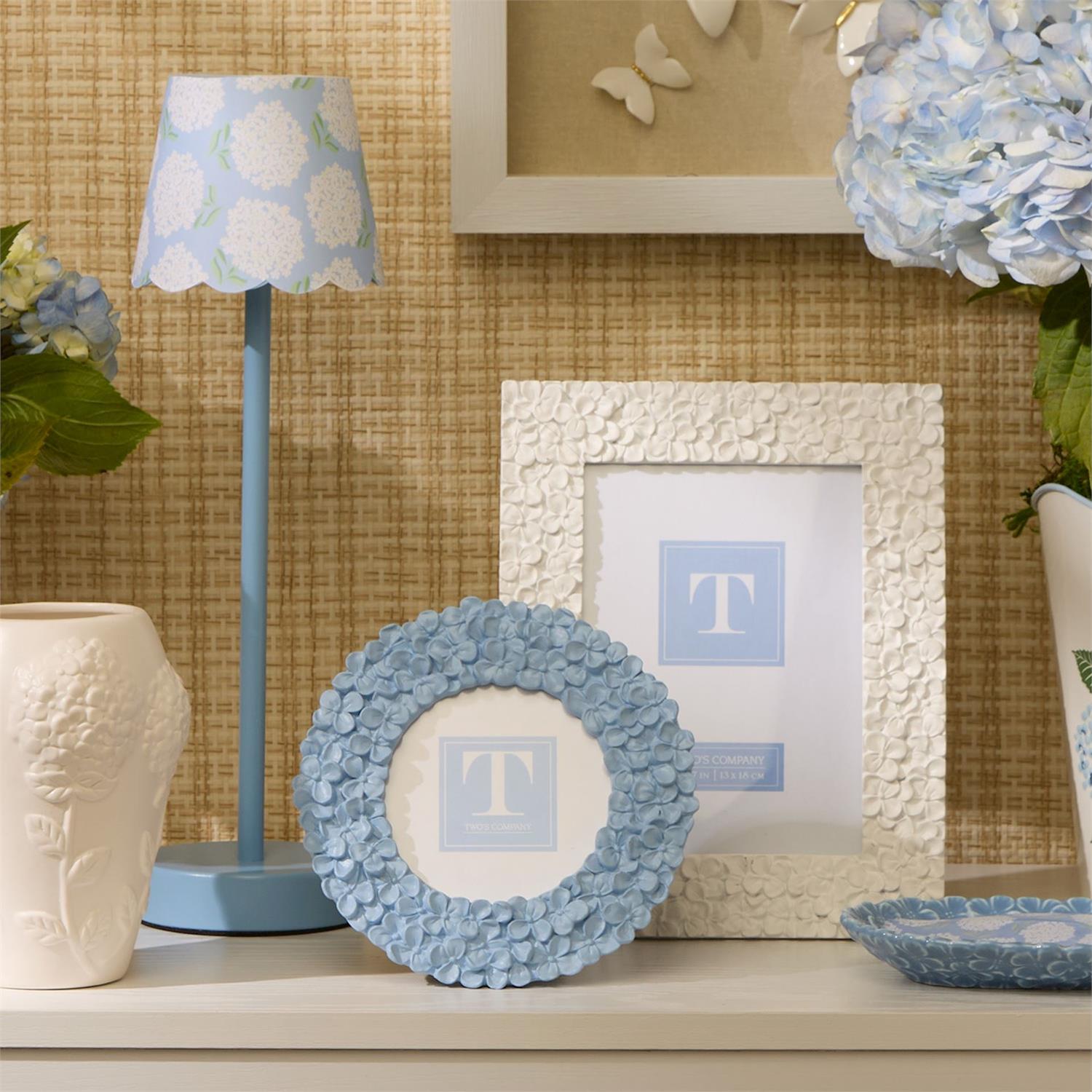 Hydrangea Flower Photo Frame Set of 2