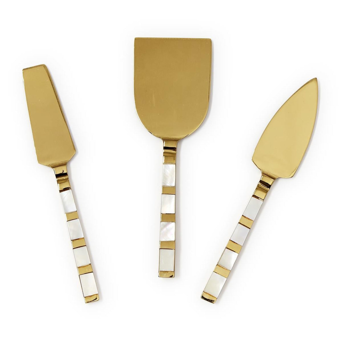 Mother of Pearl Cheese Knives Set of 3
