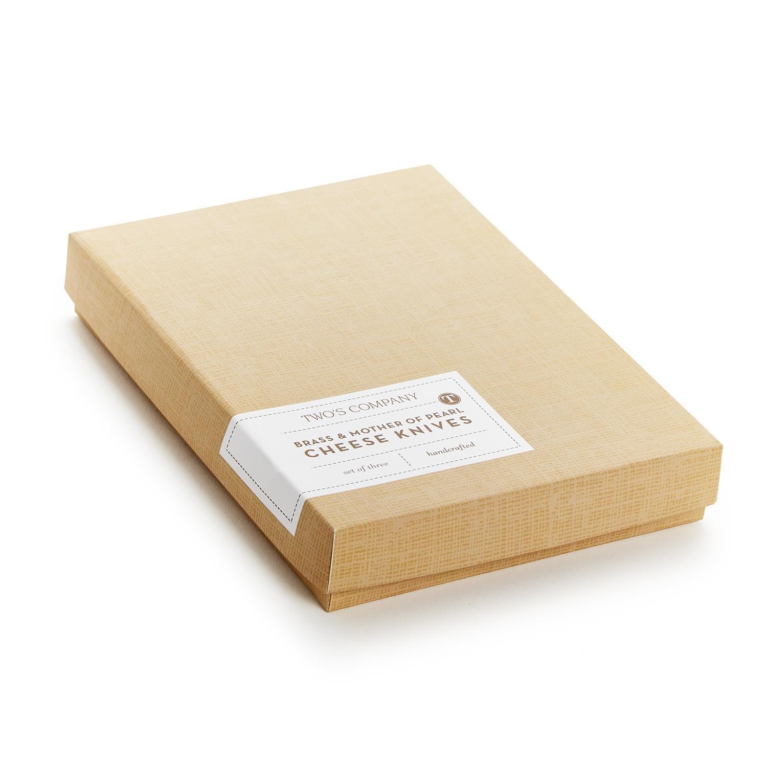 Mother of Pearl Cheese Knives Set of 3