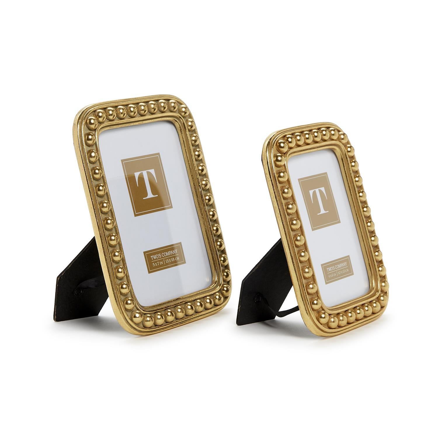 Gold Ball Frame Set of 2