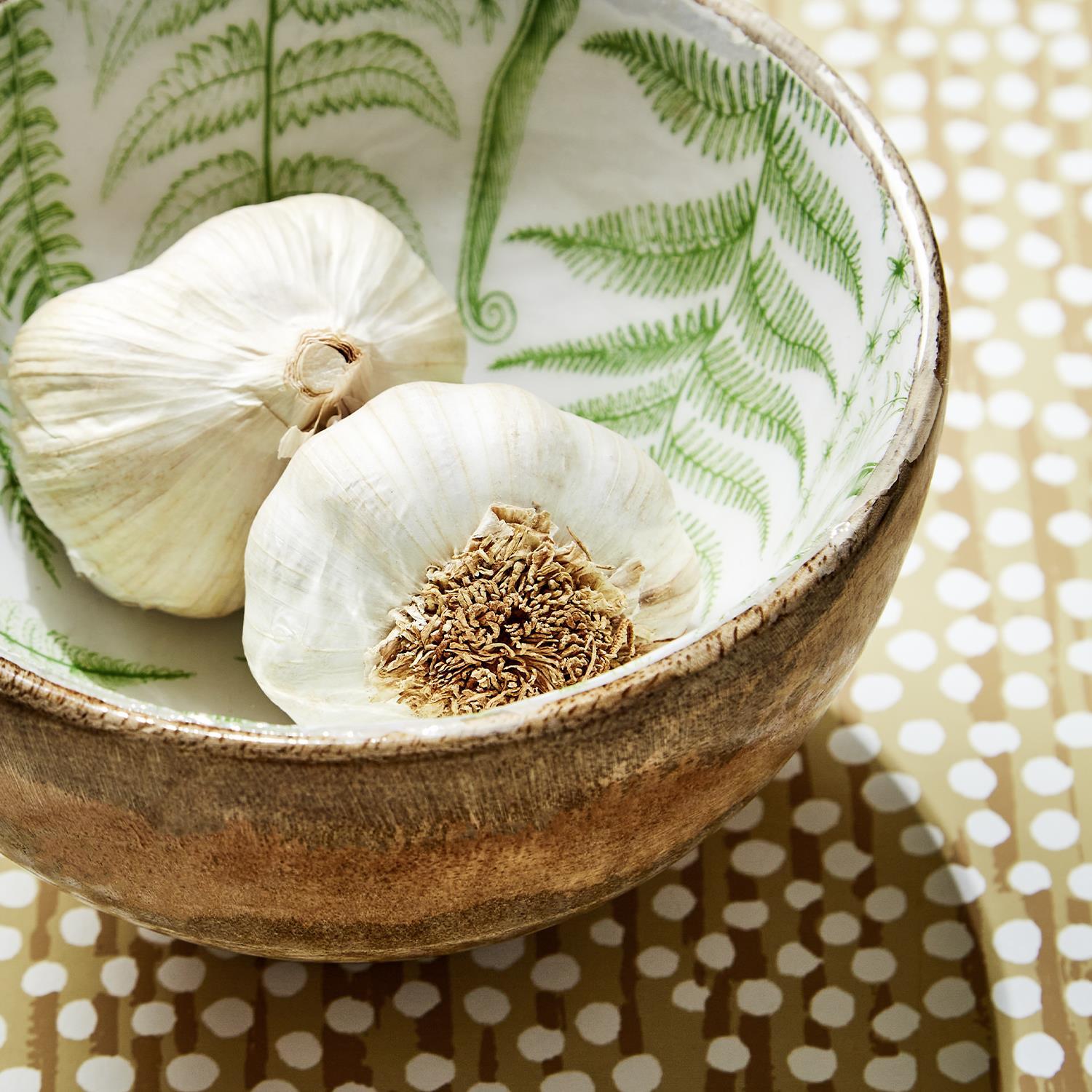 Fern Pedestal Bowl Set of 2