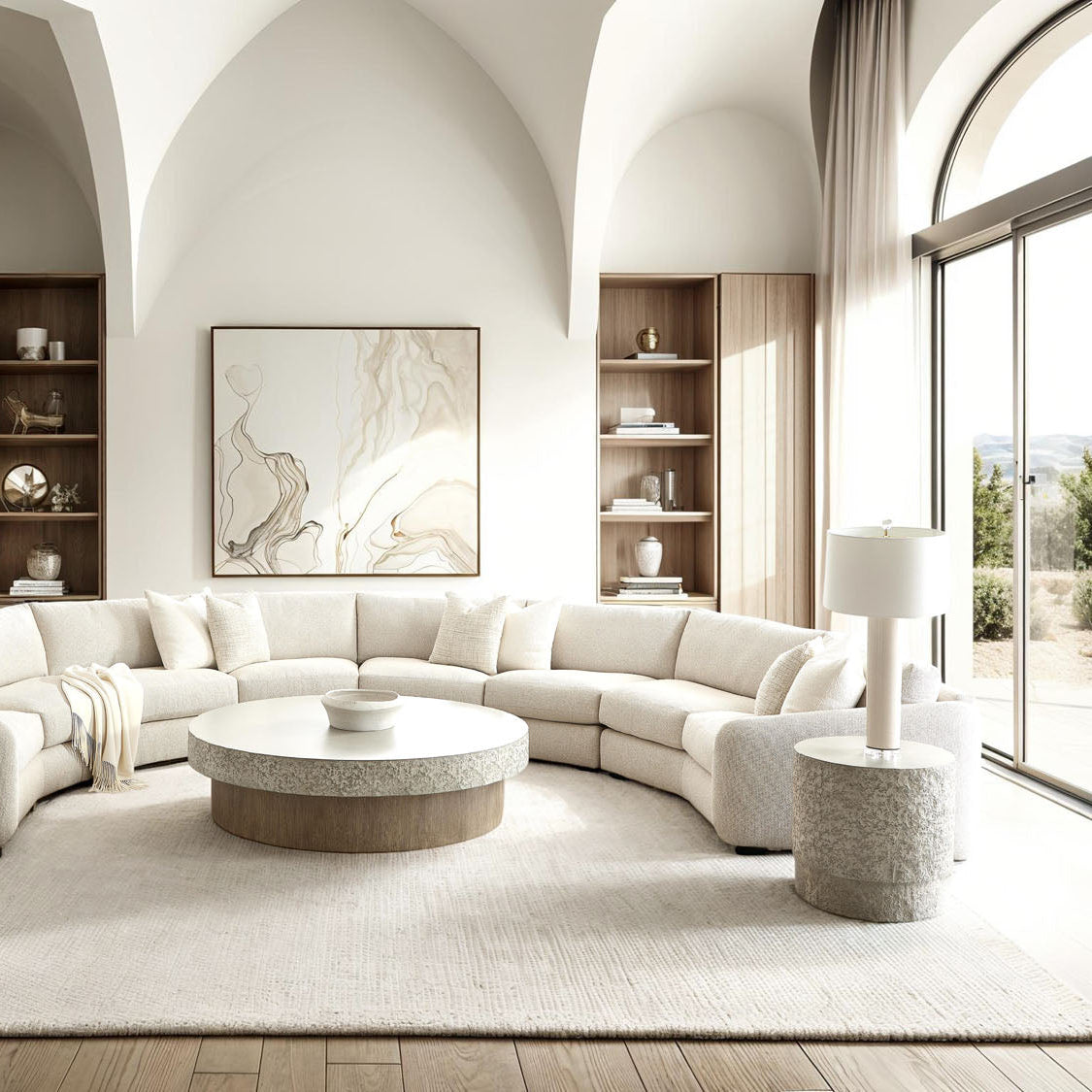 Bernhardt Living Pincio Round Side Table