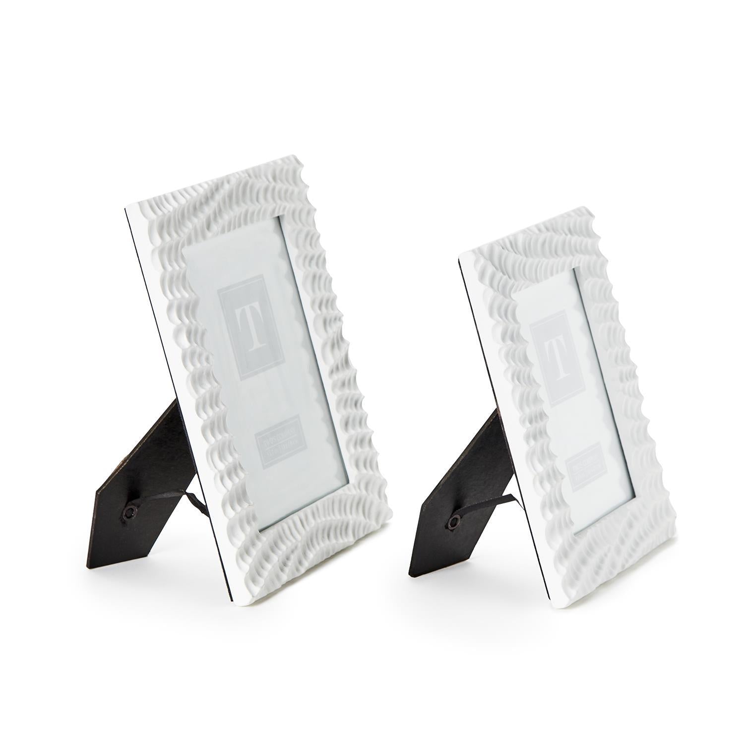 White Coral Reef Photo Frame Set of 2