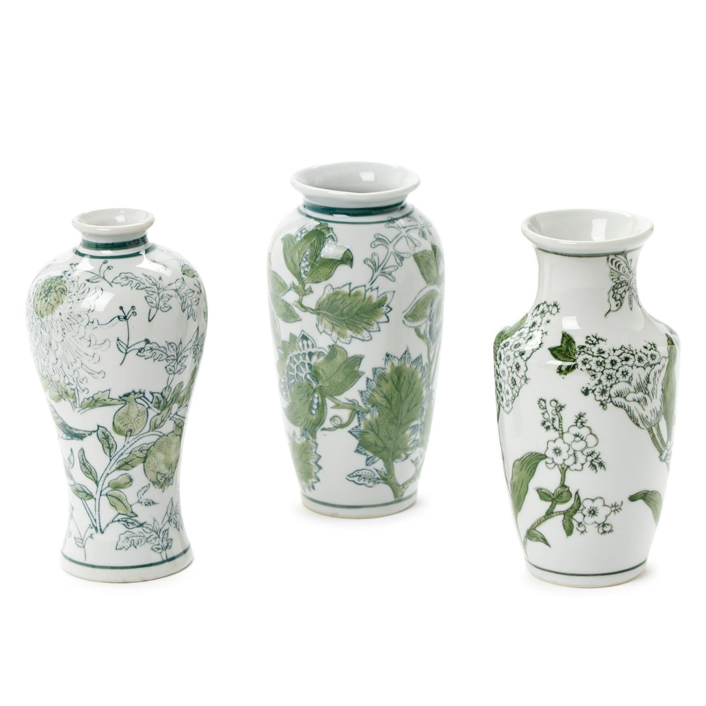Primrose and Lotus Vase Set of 3