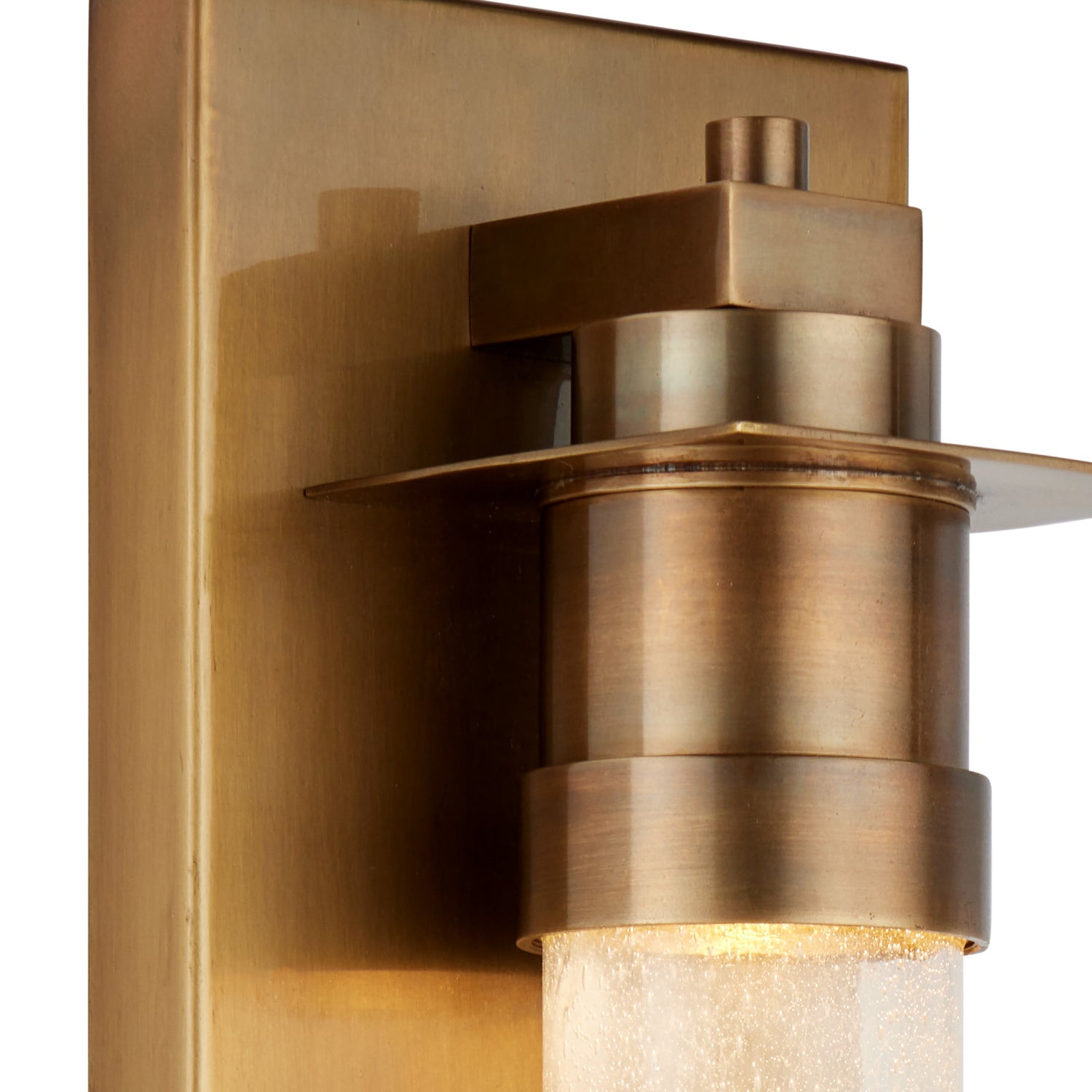 Currey & Co Provence Brass Outdoor Wall Sconce