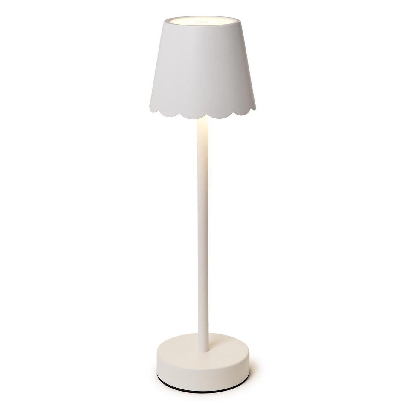 Scallop LED Portable Cordless Table Lamp