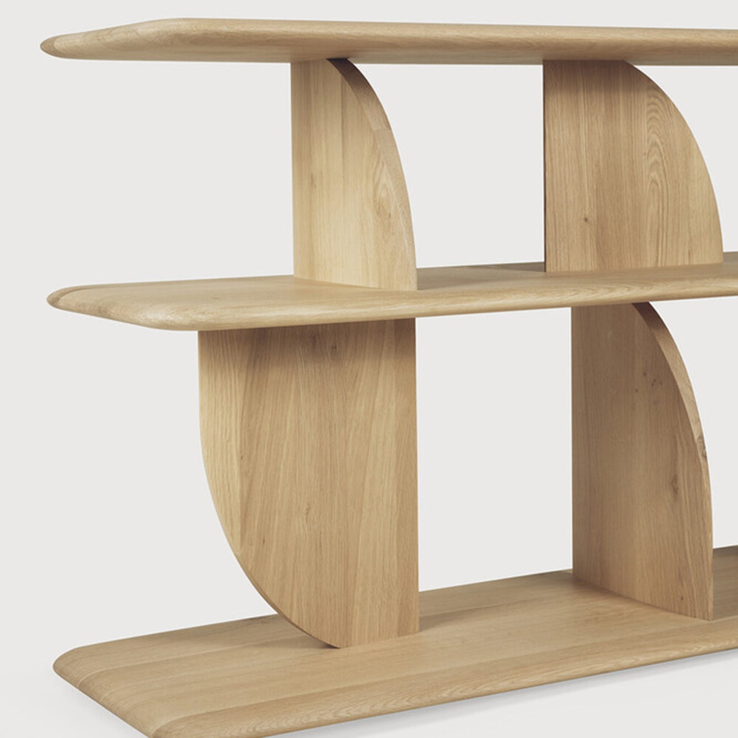 Ethnicraft Geometric Sofa Console Table