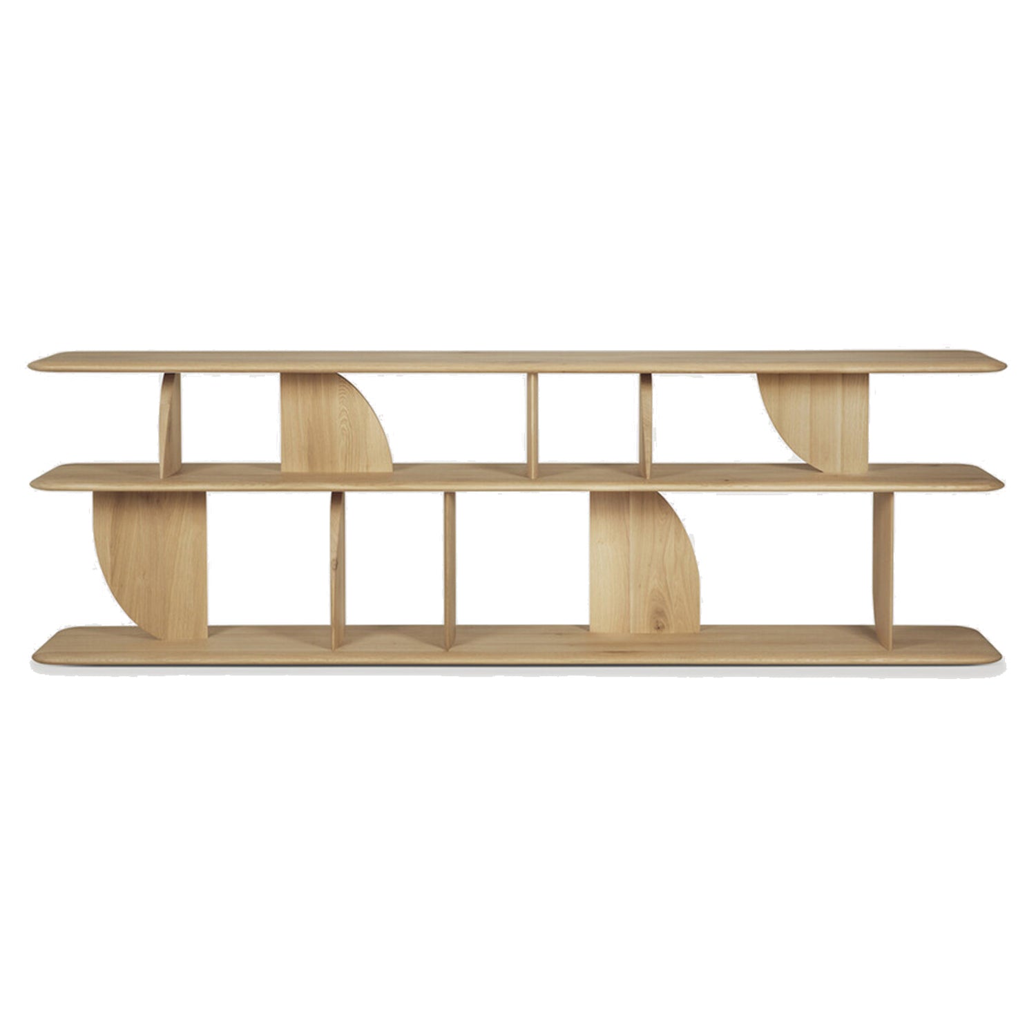 Ethnicraft Geometric Sofa Console Table