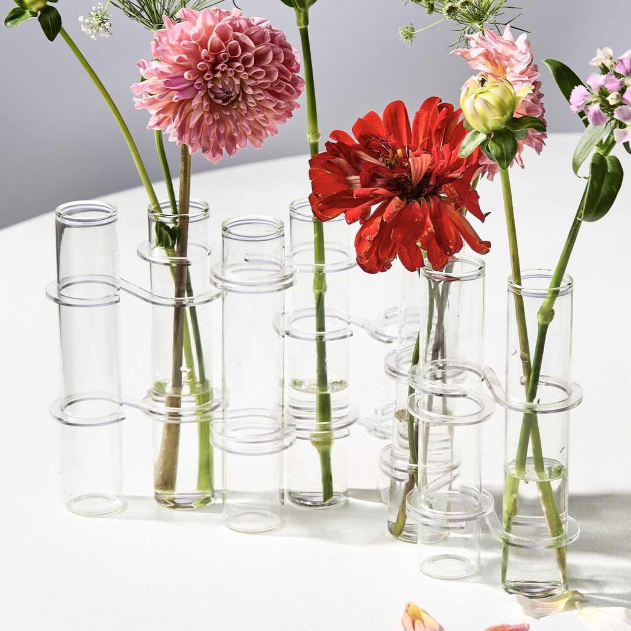 Hinged Tube Flower Vase